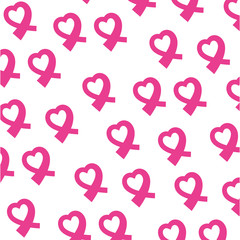 Breast cancer campaign symbol icon vector illustration graphic design