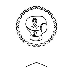 Breast cancer campaign symbol icon vector illustration graphic design