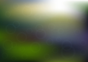 Blurred colorful texture. Abstract rectangular background with round elements.