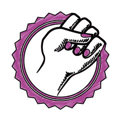 Breast cancer campaign symbol icon vector illustration graphic design