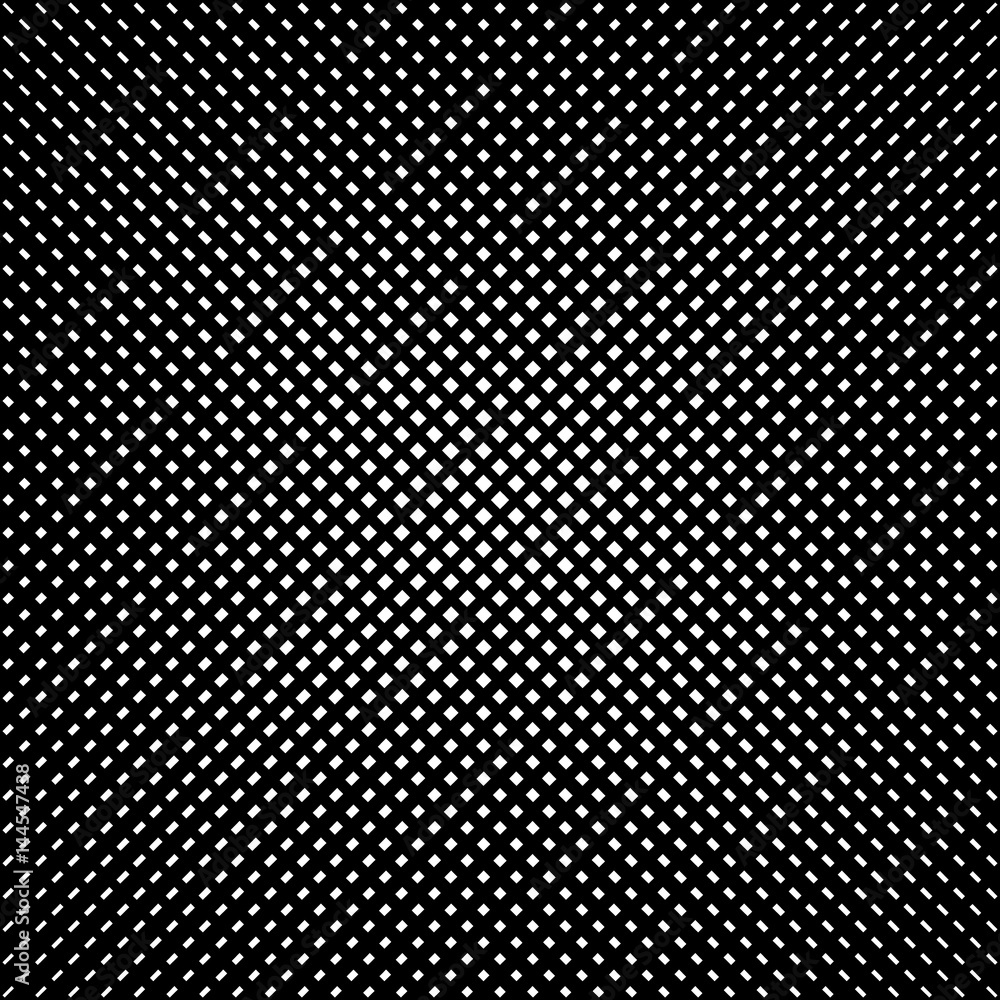 Poster Abstract linear black and white texture. Mesh, array of lines geometric pattern