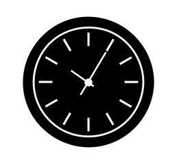 watch clock isolated icon vector illustration design