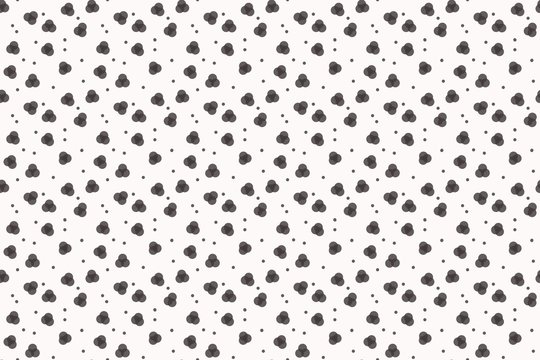 Seamless gray dot pattern