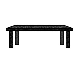 small table isolated icon vector illustration design