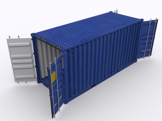 Double Side Container
