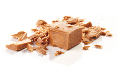 pieces of caramel candies