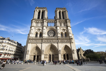 Fototapeta na wymiar Paris, Notre Dame