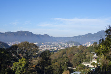 Fototapeta na wymiar Valley of San Cristobal de las Casas, Chiapas
