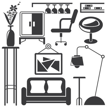 home furniture icons