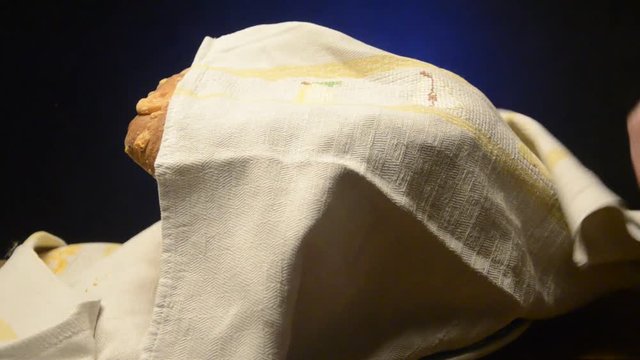 Pizza al formaggio di Jesi or Pizza di Pasqua Cucina marchigiana Marche