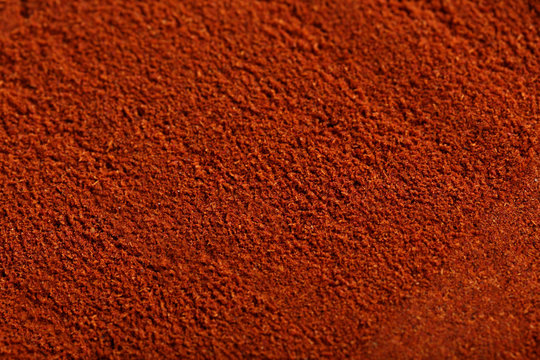 Red paprika powder background