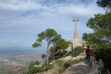 Kreuz am Santuari de Sant Salvador, Mallorca