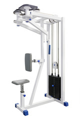 Interior of a fitness hall