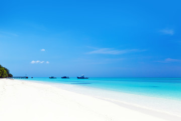 Maldives island seascape