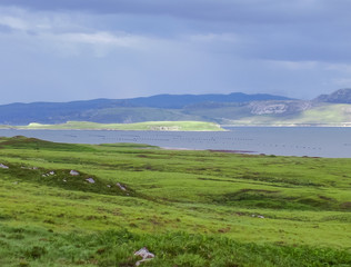 Fototapeta na wymiar Lake in Scotland nature higlands