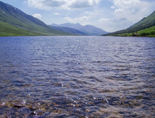 Lake in Scotland nature higlands