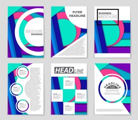 Abstract vector layout background set. For art template design, list, front page, mockup brochure theme style, banner, idea, cover, booklet, print, flyer, book, blank, card, ad, sign, sheet,, a4