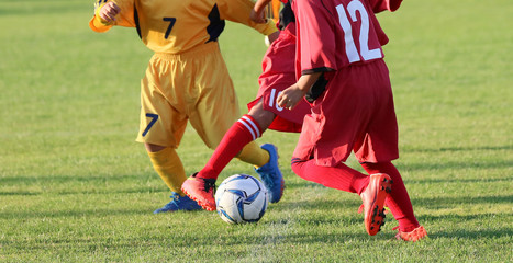サッカー　フットボール © makieni