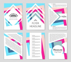 Abstract vector layout background set. For art template design, list, front page, mockup brochure theme style, banner, idea, cover, booklet, print, flyer, book, blank, card, ad, sign, sheet,, a4