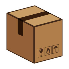 carton box packing icon