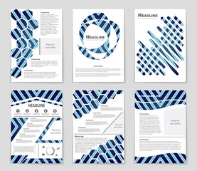 Abstract vector layout background set. For art template design, list, front page, mockup brochure theme style, banner, idea, cover, booklet, print, flyer, book, blank, card, ad, sign, sheet,, a4