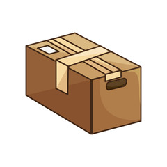 carton box packing icon