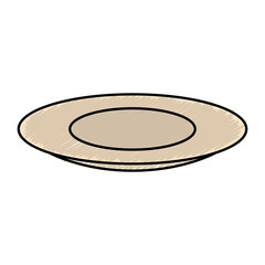 table dish isolated icon