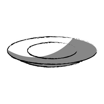 table dish isolated icon