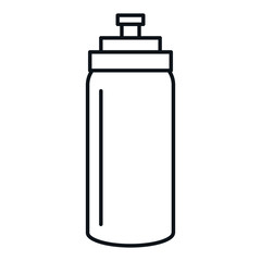water bottle gym icon