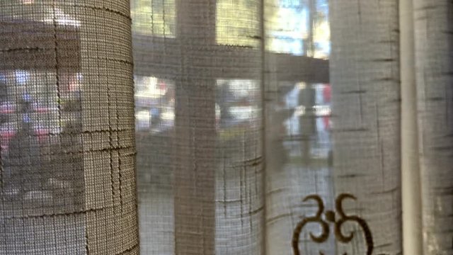 Transparent Curtains Silk