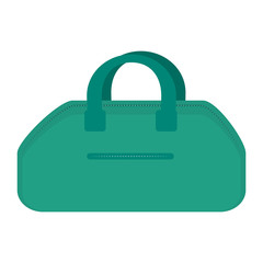 gym bag isolated icon