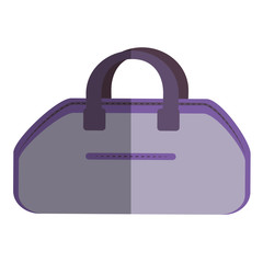 gym bag isolated icon