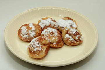 Traditional Dutch Poffertjes