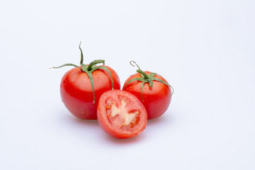three tomatoes