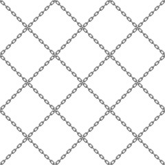 Chain seamless background.