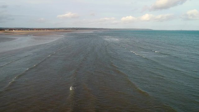 4K Aerial Video Sequence of Quineville, France 
Flight above the Cotentin shore
