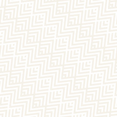 Abstract ZigZag Parallel Stripes. Stylish Ethnic Ornament. Vector Seamless Pattern