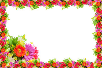 flowers frame