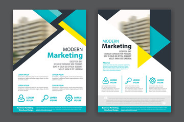 Abstract; business; brochure flyer template; annual report or book cover layout in A4 size