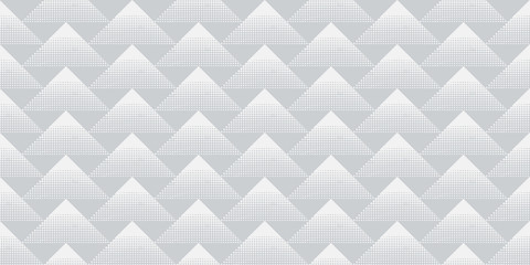 Triangles, geometric grey background, seamless pattern. Repeating texture pattern. Vector image