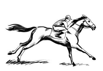 Horse racing © berdsigns