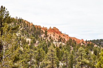 Incredibly beautiful landscape in Bryce Canyon National Park, Utah, USA.