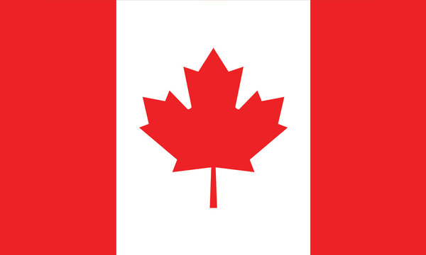 vector of canada flag