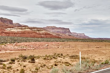 Incredibly beautiful landscape in National Park, Utah, USA