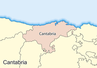 Obraz premium Cantabria