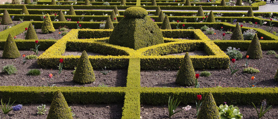 french parterre garden