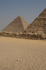 Fototapeta na wymiar Pyramid Area