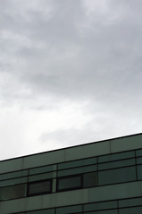 generic detail shot of modern architecture 