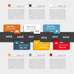 Infographic design template with place for your data. Vector.