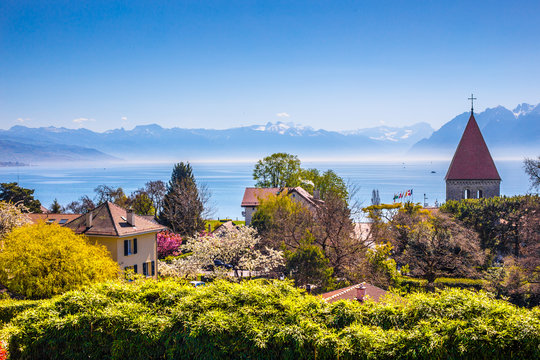 Saint Sulpice, Lac L&eacute;man